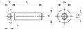 Винт ISO 7380 (A2) с полукруглой головкой шлиц Torx, M5X30